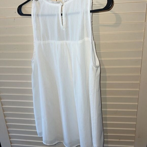 Blu Pepper Lace sleeveless blouse size small - Picture 4 of 6